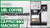 Mr Coffee One Touch Coffeehouse Espresso Maker And Cappuccino Machine Review