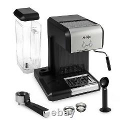Mr. Coffee Steam Automatic Espresso and Cappuccino Machine bvmc-ecmp70 Black