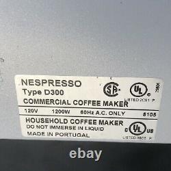 Nespresso D300 Commercial Coffee Maker with Pot & Tank
