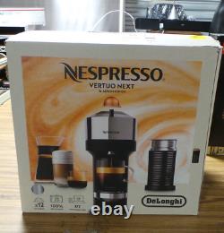 Nespresso ENV120CAE Vertuo Next Coffee & Aeroccino by De'Longhi-Chrome-NEW-$250