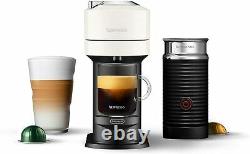 Nespresso ENV120WAE Vertuo Next Coffee/Espresso Maker, Machine + Aeroccino White