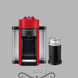 Nespresso ENV135RAE Vertuo Evoluo Coffee Espresso Maker, Red
