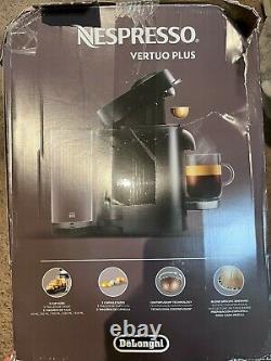 Nespresso ENV155B Vertuo Plus Deluxe Coffee and Espresso Maker by DeLonghi Black