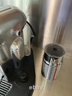 Nespresso Gran Maestria Coffee Machine With Milk Frother, Stainless Steel No Box