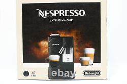 Nespresso Lattissima One Coffee and Espresso Maker by De'Longhi Shadow Black