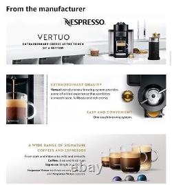 Nespresso Vertuo Coffee & Espresso Maker ENV135GY DeLonghi Graphite Metal