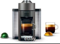 Nespresso Vertuo Coffee and Espresso Machine by De'Longhi, 54 oz, Titan Gray