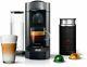 Nespresso Vertuo+ Coffee And Espresso Machine By De'longhi With Aeroccino, Gray
