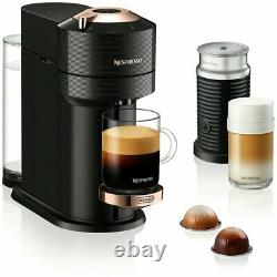 Nespresso Vertuo Next Coffee & Espresso Machine W Aeroccino by De'Longhi (Black)