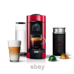 Nespresso Vertuo Plus Coffee and Espresso Machine by De'Longhi with Aeroccino