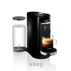 Nespresso Vertuo Plus Deluxe Espresso and Coffee maker Bundle Black
