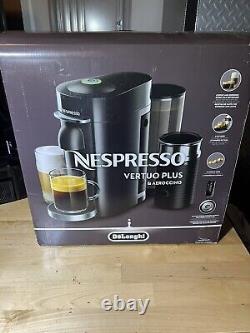 Nespresso Vertuo Plus Espresso Coffee Machine With Aeroccino Milk Frother