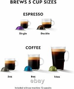 Nespresso Vertuo Single Serve Coffee Maker Espresso Machine by Delonghi Titan