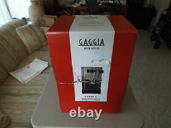 New Gaggia Classic Espresso Machine 2019 Model Stainless Steel Coffee