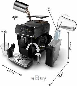 Philips EP2231/40 LatteGo Automatic Coffee Machine Integrated Milk Carafe