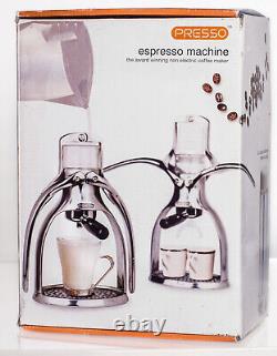 Presso ROK Manual Espresso Coffee Latte Press Maker Complete Box