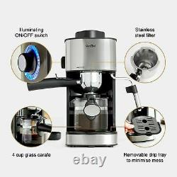 Professional Barista Style Espresso Latte Cappuccino Bar Coffee Maker Machine