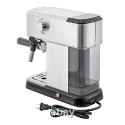Pump Espresso Machine Cappuccino Machine Expresso Coffee Maker 1.2L Water Tank