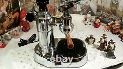RARE La Pavoni Europiccola Premillenium Wood lever espresso machine