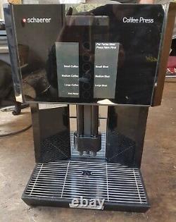 SCHAERER COFFEE Press AUTOMATIC ESPRESSO CAPPUCCINO MACHINE for Parts
