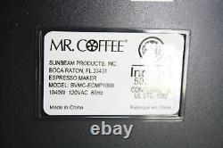 SEE NOTES Mr. Coffee BVMCECMP1000 Espresso Cappuccino Programmable Machine