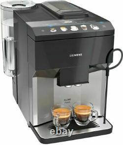 SIEMENS EQ. 500 TP503D04 fully automatic coffee cappuchino machine silver / black