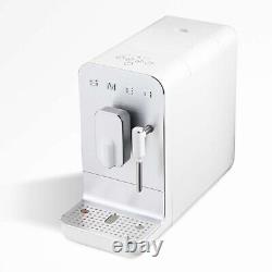 SMEG automatic espresso coffee machine, beans to cup, with milk frother