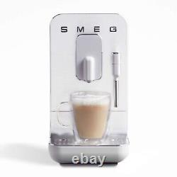 SMEG automatic espresso coffee machine, beans to cup, with milk frother