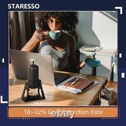 STARESSO Portable Coffee Maker, Specialty Portable Espresso Coffee Machine, Trav