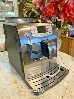 Saeco Intelia cappuccino, coffee & espresso Machine Lightly Used Retail $1,299
