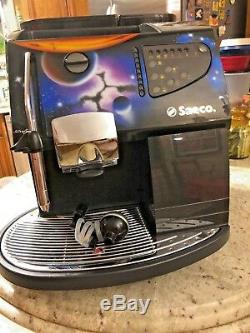 Saeco Magic De Luxe Hand Painted Espresso, Cappuccino and Coffee Machine