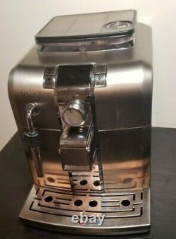 Saeco Syntia Espresso Coffee Machine Model SUP037DR Stainless Steel