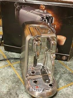 Sage Nespresso Creatista Plus Coffee Machine Brushed Stainless Steel