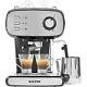 Salter 15-bar Cafe Barista Pro Coffee Machine Latte Espresso Maker Milk Frothing