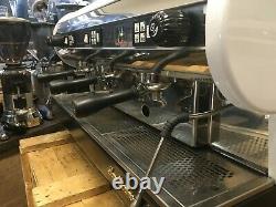 San Marino Lisa 3 Group White Espresso Coffee Machine Commercial Wholesale Cafe