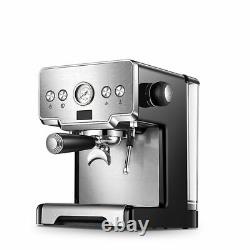 Semi-Auto Italian Coffee Espresso Machines Maker Water Tank Pump Pressure Makers