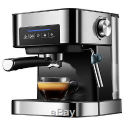 Semi-Automatic Coffee Maker, Cappuccino Machine, Espresso Combo, 20bar, #CM6863