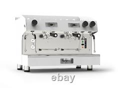 Semi-Automatic Commercial 2 Group Espresso Coffee Machine Tall Cup Cappuccino