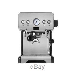 Semi-Automatic Espresso Cappuccino Coffee Machine 15bar 58mm Porta-filter Holder