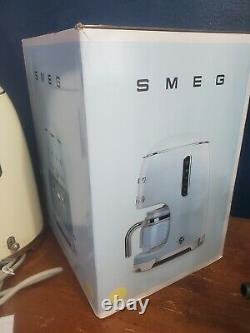 Smeg 50's Retro Style Aesthetic Drip Filter Coffee Machine, Cream