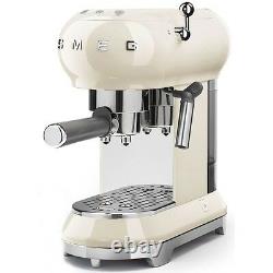 Smeg ECF01CRUK Espresso Cream Coffee Machine 2 Year Warranty (Brand New)