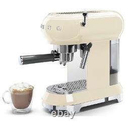 Smeg ECF01CRUK Espresso Cream Coffee Machine 2 Year Warranty (Brand New)