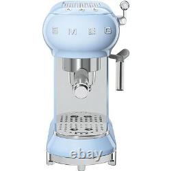 Smeg ECF01PBUK Pastel Blue Coffee Machine + 2 Year Warranty (Brand New)