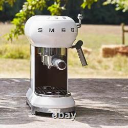 Smeg ECF01WHUK White Espresso Coffee Machine 2 Year Warranty (Brand New)