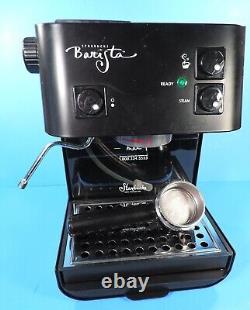 Starbucks Barista Espresso Machine (sin006) Black + Extras (excellent!)