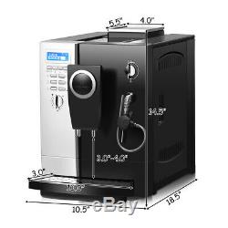 Super-Automatic Espresso Machine Cappuccino Coffee Machine 19Bar with Milk Frother