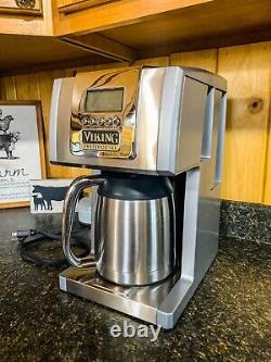 Viking Professional Coffee Maker VCCM12MS Descaled 2X + Complete Brew Tested EUC