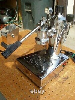 Zacconi Baby Espresso Lever Machine Coffee Cappuccino Used Good Cond + Extras